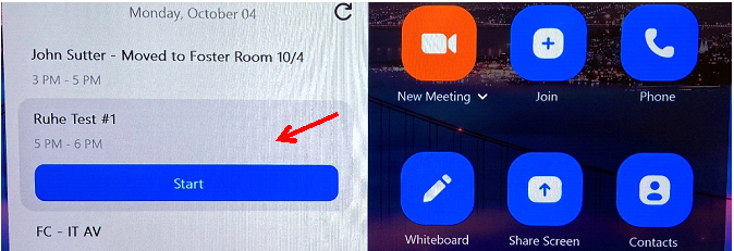Start Zoom Meeting
