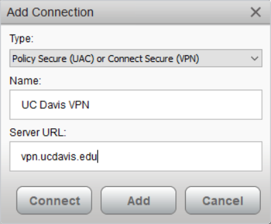 Pulse Secure Config